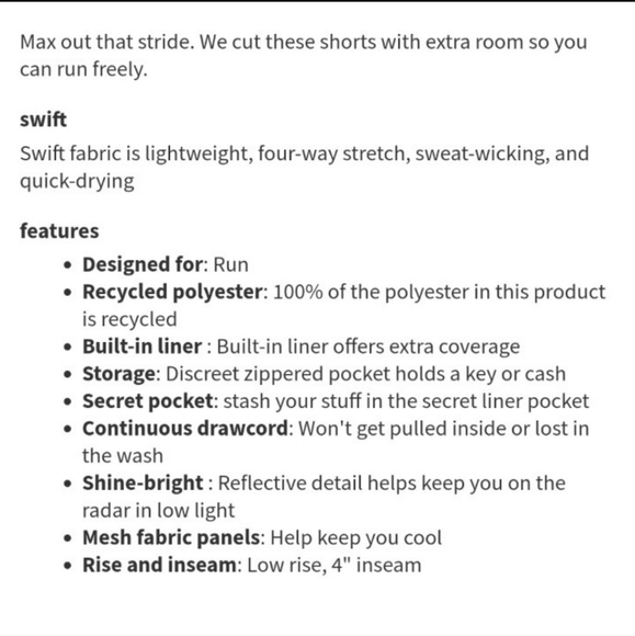 NEW LULULEMON HOTTY HOT SHORTS 4" TALL LOW RISE RIPENED RASPBERRY - Picture 8 of 8